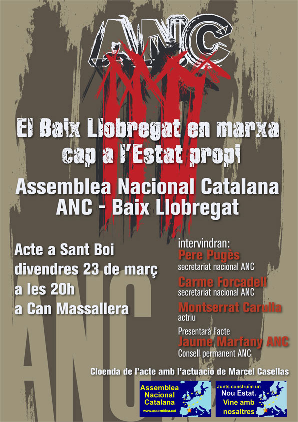 Cartell Assamblea ANC Baix Llobregat